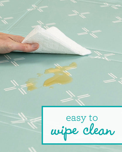 Infantino Rainbow Foldable Soft Foam Playmat-Reversible Design-Foldable Sides-0M+