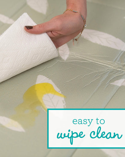 Infantino Forest Foldable Soft Foam Playmat-Reversible Design-Foldable Sides-0M+