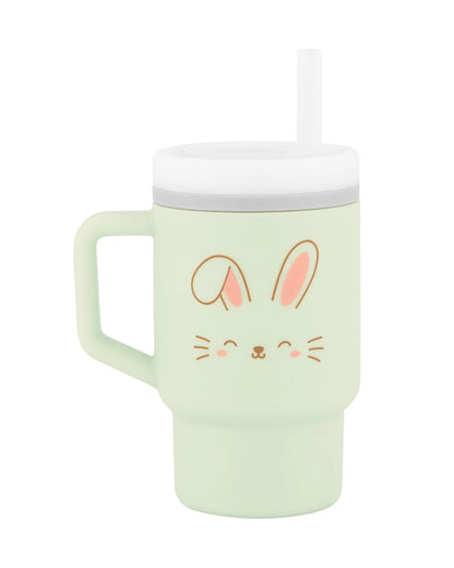 Infantino My 1st Tumbler-100% Premium Silicone-Easy to Grip Handle-Easter Bunny-6M+