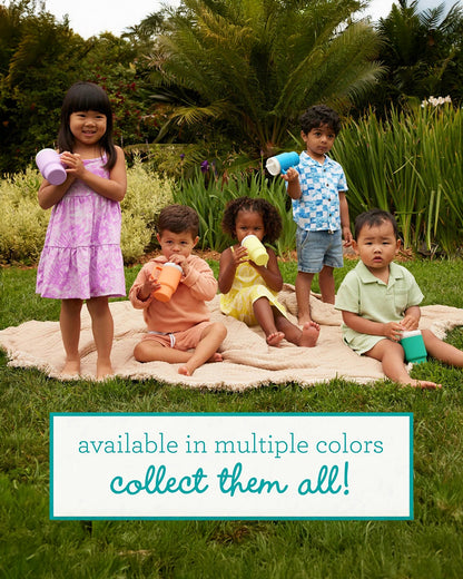 Infantino My 1st Tumbler-100% Premium Silicone-Easy to Grip Handle-Easter Bunny-6M+