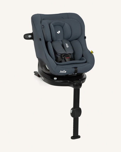 Joie i-Pivot 360 Baby Car Seat-Convertible (Front & Rear Facing)-360 Degree Rotation-5 Positions Recline-2 Years Warranty-For 0 to 4Y (Upto 21 kg)-Dark Slate