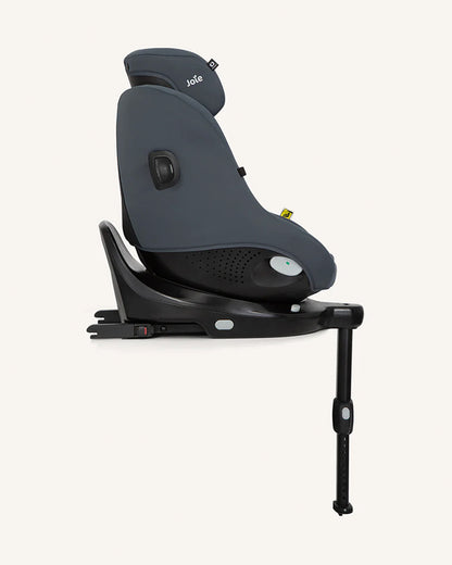Joie i-Pivot 360 Baby Car Seat-Convertible (Front & Rear Facing)-360 Degree Rotation-5 Positions Recline-2 Years Warranty-For 0 to 4Y (Upto 21 kg)-Dark Slate