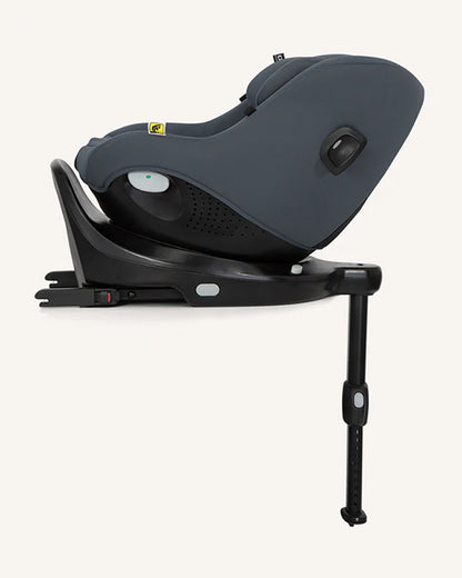 Joie i-Pivot 360 Baby Car Seat-Convertible (Front & Rear Facing)-360 Degree Rotation-5 Positions Recline-2 Years Warranty-For 0 to 4Y (Upto 21 kg)-Dark Slate
