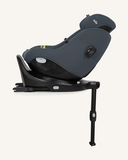 Joie i-Pivot 360 Baby Car Seat-Convertible (Front & Rear Facing)-360 Degree Rotation-5 Positions Recline-2 Years Warranty-For 0 to 4Y (Upto 21 kg)-Dark Slate