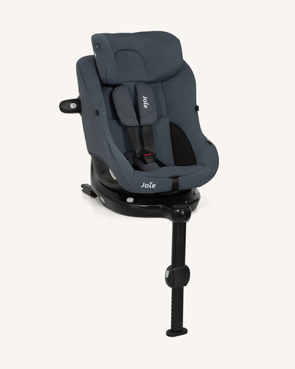 Joie i-Pivot 360 Baby Car Seat-Convertible (Front & Rear Facing)-360 Degree Rotation-5 Positions Recline-2 Years Warranty-For 0 to 4Y (Upto 21 kg)-Dark Slate