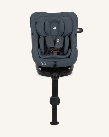 Joie i-Pivot 360 Baby Car Seat-Convertible (Front & Rear Facing)-360 Degree Rotation-5 Positions Recline-2 Years Warranty-For 0 to 4Y (Upto 21 kg)-Dark Slate