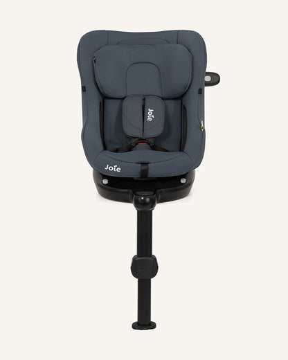 Joie i-Pivot 360 Baby Car Seat-Convertible (Front & Rear Facing)-360 Degree Rotation-5 Positions Recline-2 Years Warranty-For 0 to 4Y (Upto 21 kg)-Dark Slate