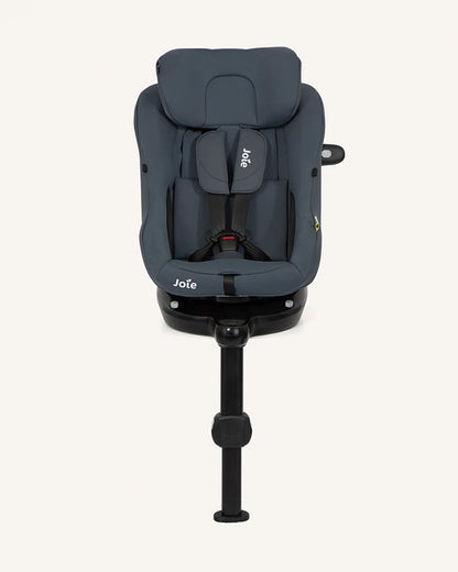 Joie i-Pivot 360 Baby Car Seat-Convertible (Front & Rear Facing)-360 Degree Rotation-5 Positions Recline-2 Years Warranty-For 0 to 4Y (Upto 21 kg)-Dark Slate