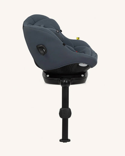 Joie i-Pivot 360 Baby Car Seat-Convertible (Front & Rear Facing)-360 Degree Rotation-5 Positions Recline-2 Years Warranty-For 0 to 4Y (Upto 21 kg)-Dark Slate