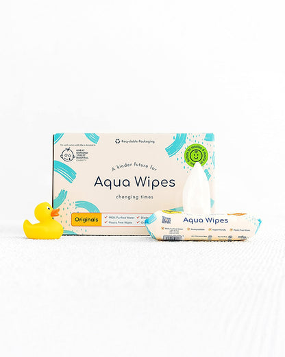 Aqua Wipes Baby Wet Wipes with Aloe Vera