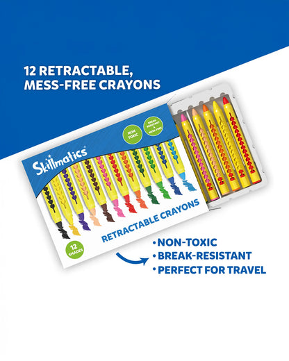 Skillmatics Color And Learn-Colouring Book-Art & Craft Kit-Include 50 Pages-Animals At Play-36M+