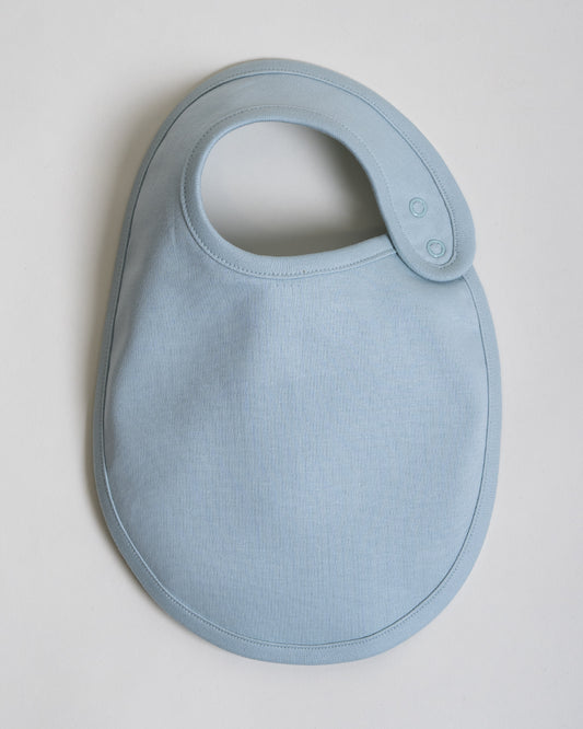 Twingle 100% Organic Cotton Round Bib-Snap Button-Adjustable Size-Tag-Free Comfort-White-Dino Print-Pack of 2-For Newborn