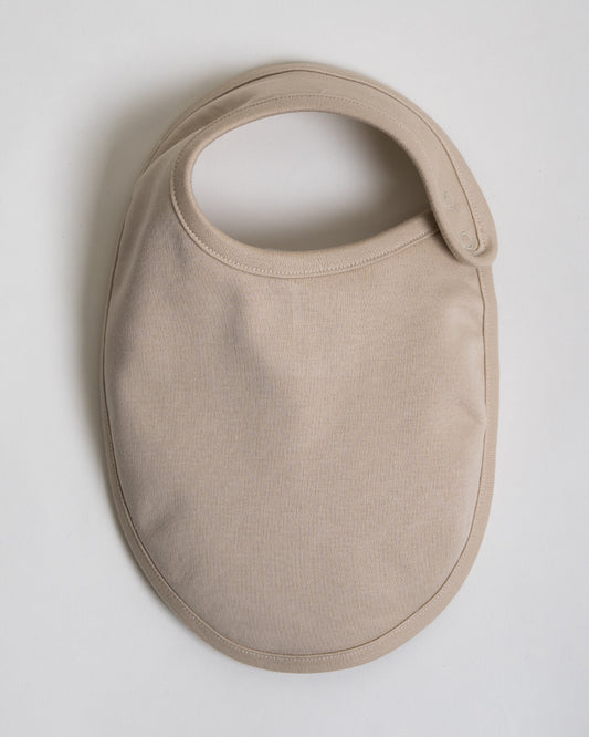 Twingle 100% Organic Cotton Round Bib-Snap Button-Adjustable Size-Tag-Free Comfort-White-Hearts & Stars-Pack of 2-For Newborn