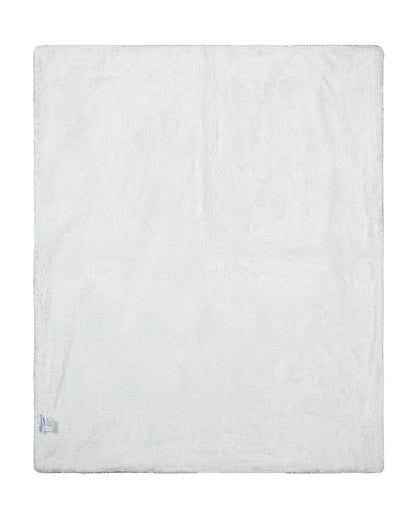 Pomme Flowers Knitted Ultra Soft Sherpa Blanket-100% Cotton-Peach Pink-For Infants