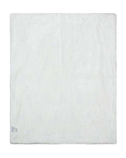 Pomme Cute Galaxy Knitted Ultra Soft Sherpa Blanket-100% Cotton-Navy Blue-For Infants