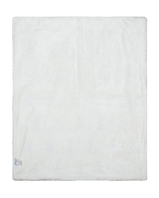 Pomme Cute Galaxy Knitted Ultra Soft Sherpa Blanket-100% Cotton-Navy Blue-For Infants