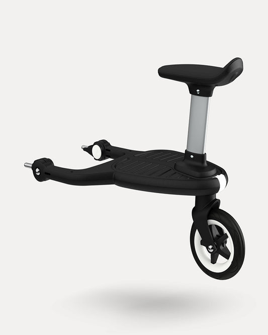 Bugaboo Wheeled Board For Strollers-Compatible With All Bugaboo Strollers-With Detachable Seat-2 Years Warranty-For 2Y+ (Upto 19 Kg)-Black