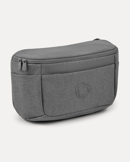 Bugaboo Organizer-Compatible With All Bugaboo Strollers Except Butterfly 2-Insulated Bottle Holder-Easy To Attach With Sturdy Velcro Strap-Grey Melange