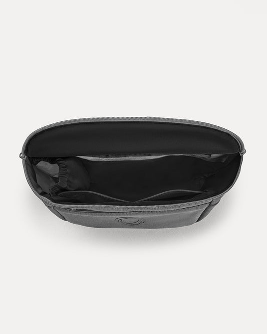 Bugaboo Organizer-Compatible With All Bugaboo Strollers Except Butterfly 2-Insulated Bottle Holder-Easy To Attach With Sturdy Velcro Strap-Grey Melange