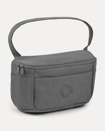 Bugaboo Organizer-Compatible With All Bugaboo Strollers Except Butterfly 2-Insulated Bottle Holder-Easy To Attach With Sturdy Velcro Strap-Grey Melange