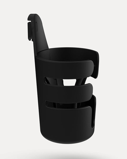 Bugaboo Cup Holder-Fits All Bugaboo Stroller-Clips Onto Handle Bar-2 Years Warranty-Black