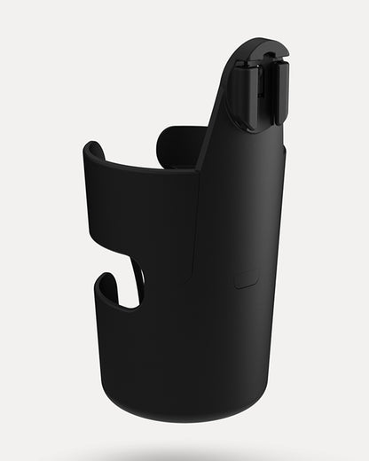 Bugaboo Cup Holder-Fits All Bugaboo Stroller-Clips Onto Handle Bar-2 Years Warranty-Black