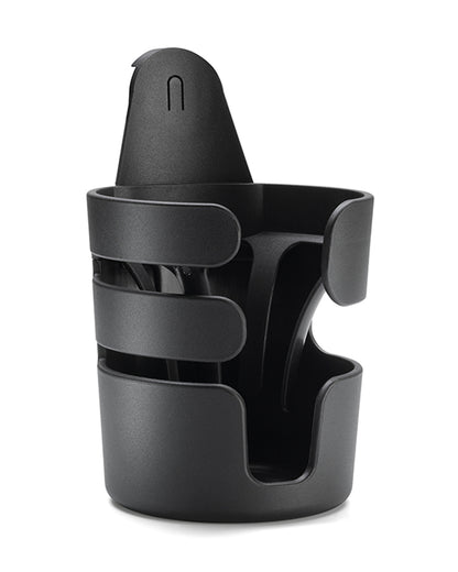 Bugaboo Cup Holder-Fits All Bugaboo Stroller-Clips Onto Handle Bar-2 Years Warranty-Black