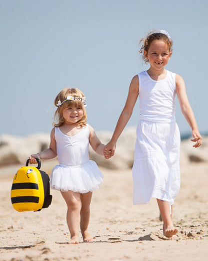 My Carry Potty Bumblebee Portable Potty Chair-With Water Tight Seal-Extra Tall Splash Guard & Non Slip Feet-15M+