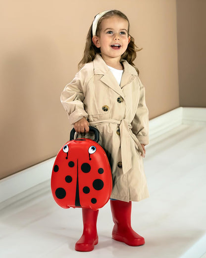 My Carry Potty Ladybird Portable Potty Chair-With Water Tight Seal-Extra Tall Splash Guard & Non Slip Feet-15M+