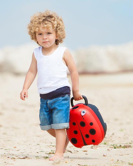 My Carry Potty Ladybird Portable Potty Chair-With Water Tight Seal-Extra Tall Splash Guard & Non Slip Feet-15M+