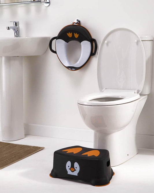 My Carry Potty Penguin My Little Potty Seat with Step Stool-15M+