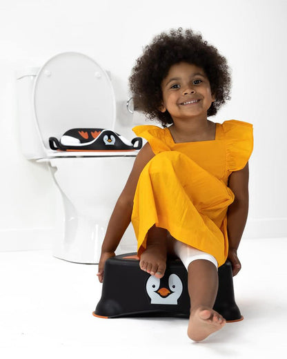 My Carry Potty Penguin My Little Potty Seat with Step Stool-15M+