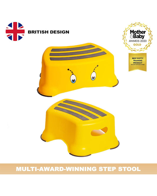 My Carry Potty Bumblebee My Little Step Stool-With Anti Skid Base-Non Slip Top & Extra Carry Handles-15M+