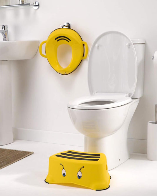 My Carry Potty Bumblebee My Little Potty Seat with Step Stool-15M+