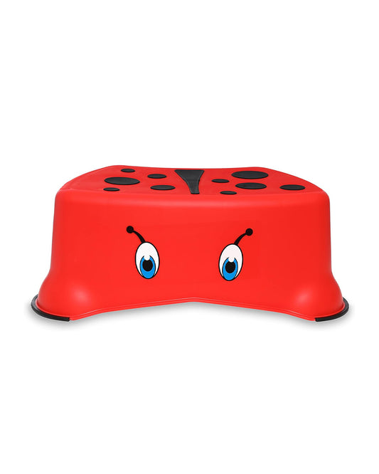 My Carry Potty Ladybird My Little Step Stool-With Anti Skid Base-Non Slip Top & Extra Carry Handles-15M+