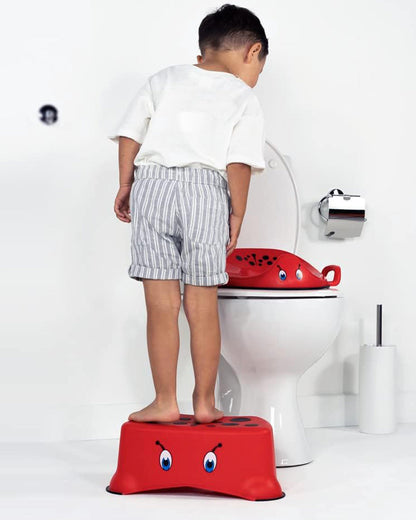 My Carry Potty Ladybird My Little Potty Seat with Step Stool-15M+