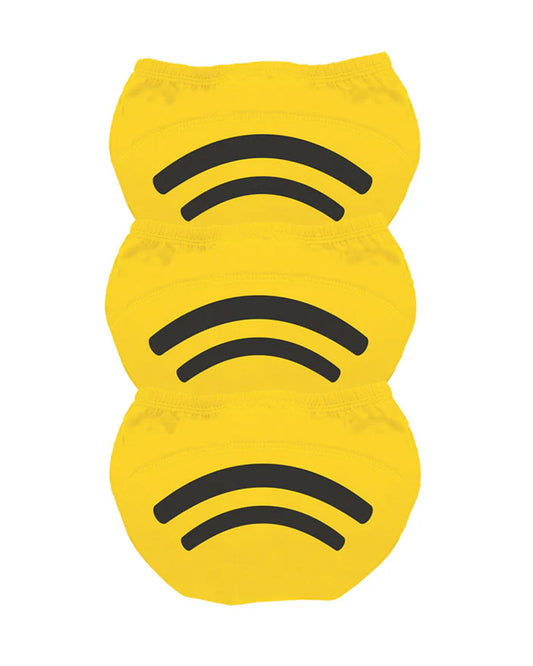 My Carry Potty Bumblebee My Little Training Pants-With Comfortable & Strechtable Waistband-3 Layer Absorbency & Super Soft Cotton-Pack of 3