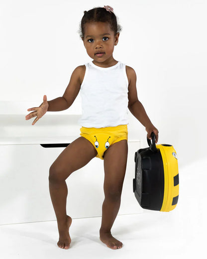 My Carry Potty Bumblebee My Little Training Pants-With Comfortable & Strechtable Waistband-3 Layer Absorbency & Super Soft Cotton-Pack of 3
