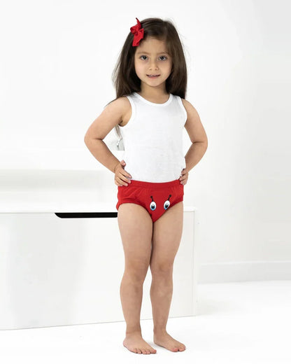 My Carry Potty Ladybird My Little Training Pants-With Comfortable & Strechtable Waistband-3 Layer Absorbency & Super Soft Cotton-Pack of 3
