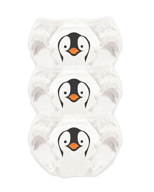 My Carry Potty Penguin My Little Training Pants-With Comfortable & Strechtable Waistband-3 Layer Absorbency & Super Soft Cotton-Pack of 3