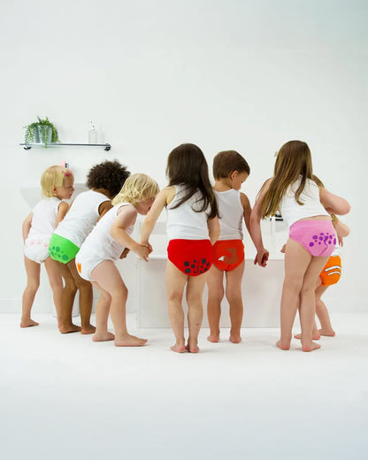 My Carry Potty Penguin My Little Training Pants-With Comfortable & Strechtable Waistband-3 Layer Absorbency & Super Soft Cotton-Pack of 3