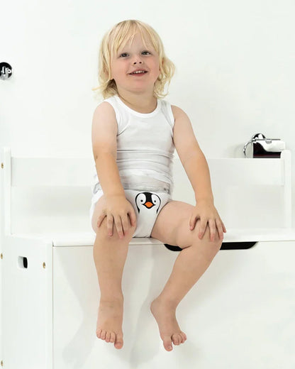 My Carry Potty Penguin My Little Training Pants-With Comfortable & Strechtable Waistband-3 Layer Absorbency & Super Soft Cotton-Pack of 3