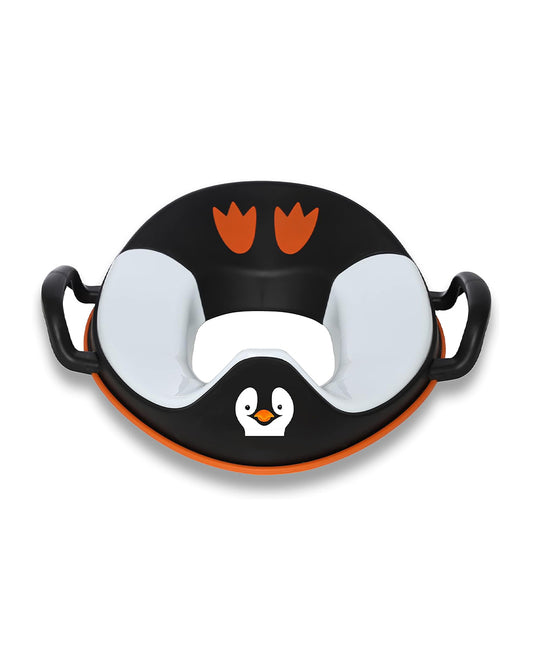 My Carry Potty Penguin My Little Trainer Potty Seat-With Tall Splash Guard-Non Slip Edges & Safety Handles-15M+
