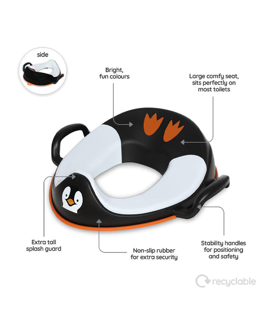 My Carry Potty Penguin My Little Potty Seat with Step Stool-15M+