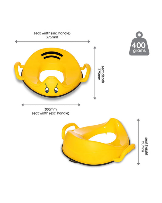My Carry Potty Bumblebee My Little Potty Seat with Step Stool-15M+