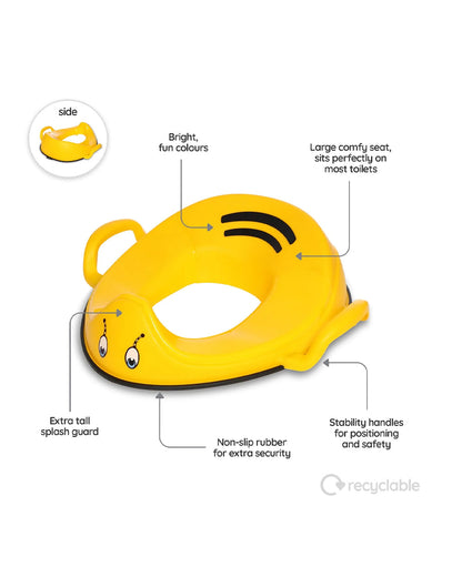 My Carry Potty Bumblebee My Little Potty Seat with Step Stool-15M+