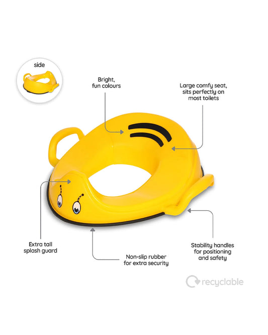 My Carry Potty Bumblebee My Little Potty Seat with Step Stool-15M+