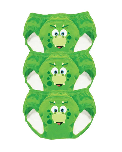 My Carry Potty Dinosaur My Little Training Pants-With Comfortable & Strechtable Waistband-3 Layer Absorbency & Super Soft Cotton-Pack of 3