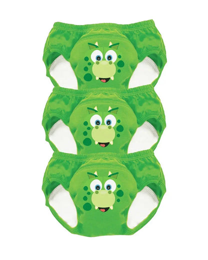 My Carry Potty Dinosaur My Little Training Pants-With Comfortable & Strechtable Waistband-3 Layer Absorbency & Super Soft Cotton-Pack of 3