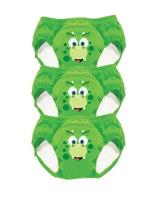My Carry Potty Dinosaur My Little Training Pants-With Comfortable & Strechtable Waistband-3 Layer Absorbency & Super Soft Cotton-Pack of 3